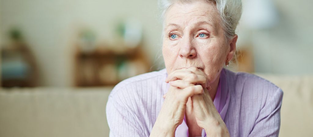 worried senior