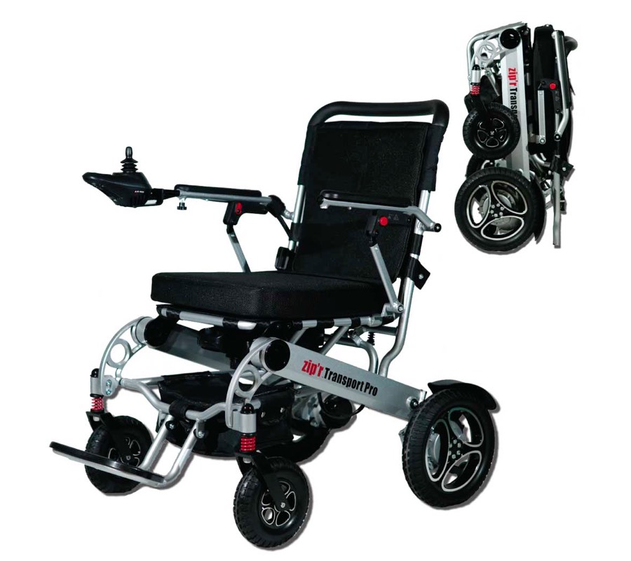 zipr foldable wheelchair