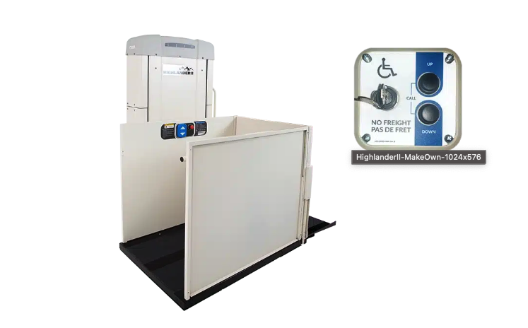 Harmar Highlander II wheelchair lift