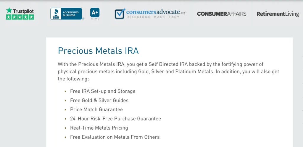 Lear Capital Precious Metals IRA