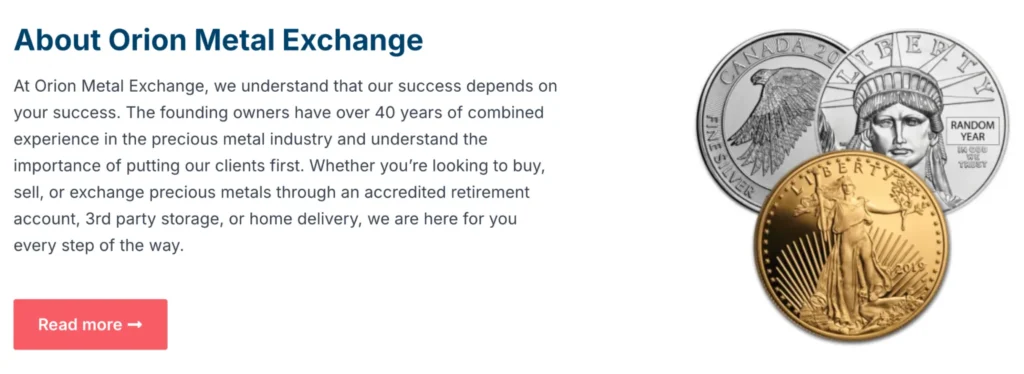 About Orion Metal Exchange