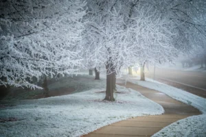 Winter weather increases the fall risk for older adults