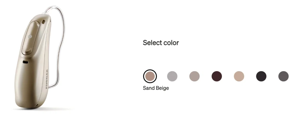 Audeo Lumity in different color options