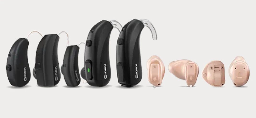 Moment hearing aid options from Widex